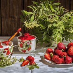 Пазл: Клубничное лето 