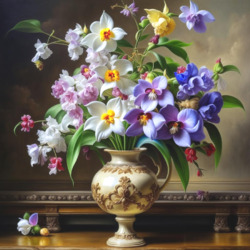 Пазл: Волшебство орхидей