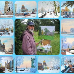 Пазл: Очарование зимнего Санкт-Петербурга 