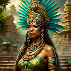 Пазл: Правительница империи Майя