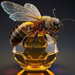 Пазл: Драгоценная пчела
