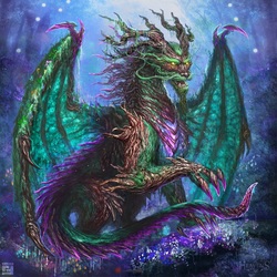 Пазл: Древний лесной дракон