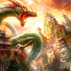 Пазл: Китайский дракон