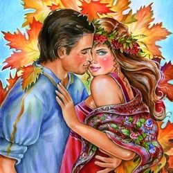 Пазл: Осенняя романтика