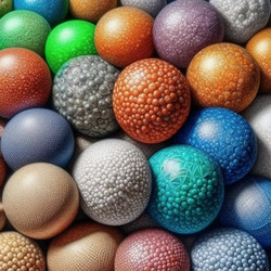 Пазл: Цветные шары