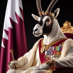 Пазл: Аравийский орикс-Катар