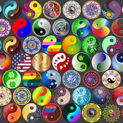 Пазл: Инь ян