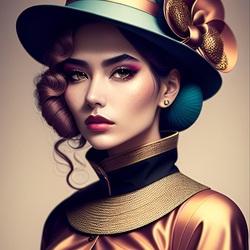 Пазл: Элегантная женственность