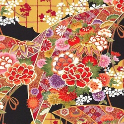 Пазл: Японский цветочный орнамент
