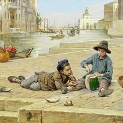 Пазл: Дети Венеции