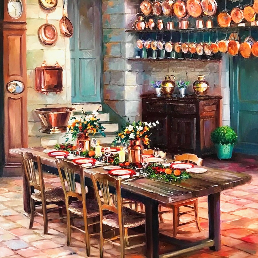 Пазл «Кухня » из 225 элементов | Собрать онлайн пазл №289324