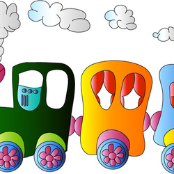 Пазл: Паровозик