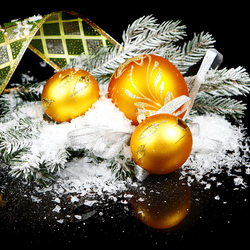 Пазл: Новогодние игрушки