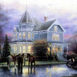 Пазл: Тройка лошадей