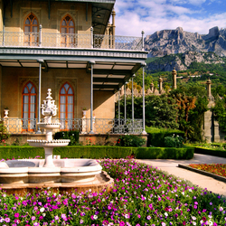 Пазл: Домик в горах