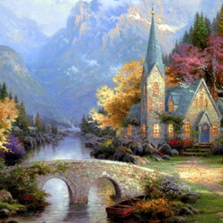 Пазл: Одинокий дом