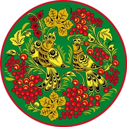 Пазл: Орнамент с птицами