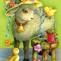 Пазл: Подготовка к Балу Шляпок