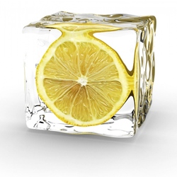 Пазл: Лимон и лед