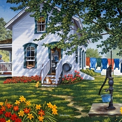 Пазл: Летний домик