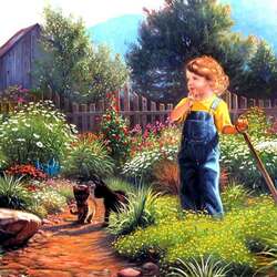 Пазл: Помощница