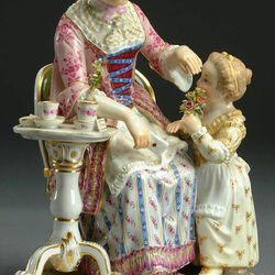 Пазл: Мейсенский фарфор. Статуэтка