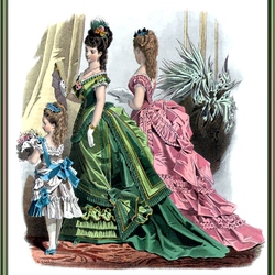 Пазл: Викторианская мода