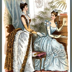 Пазл: Викторианская мода