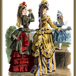 Пазл: Викторианская мода