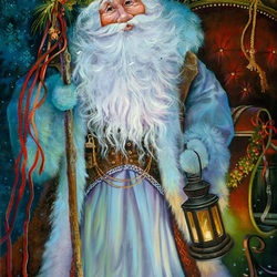 Пазл: Старомодный Санта