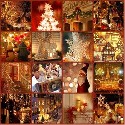 Пазл: Новогодний коллаж