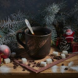 Пазл: Новогодний натюрморт