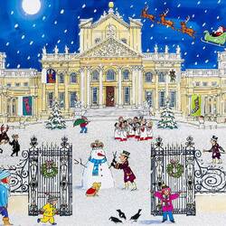 Пазл: Рождество во дворце Бленхейм