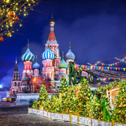 Пазл: Новогодняя Москва