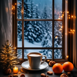 Пазл: Вечерний кофе