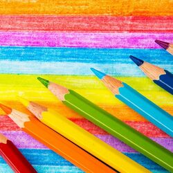 Пазл: Цветные карандаши