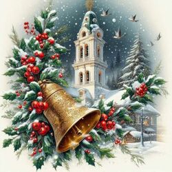 Пазл: Рождественский колокол