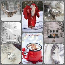 Пазл: Рождественский коллаж