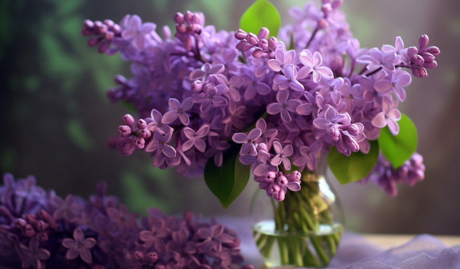 Пазл «Сирень букетик» из 170 элементов | Собрать онлайн пазл №293881