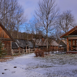 Пазл: Деревенский пейзаж