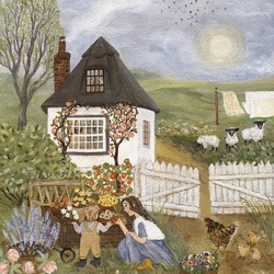 Пазл: В саду 