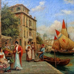Пазл: Венецианский рынок