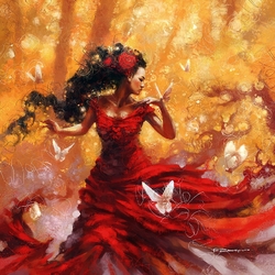 Пазл: Испанка