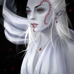 Пазл: Темная эльфийка