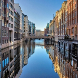 Пазл: Гамбург, район портовых складов