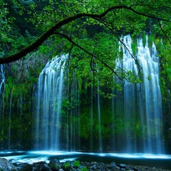 Пазл: Mossbrae Falls, Северная Калифорния