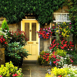 Пазл: Калитка в сад