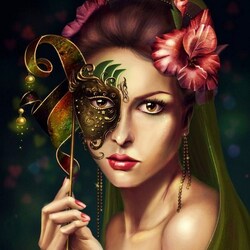 Пазл: Маска