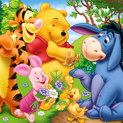 Пазл: Винни-Пух и все,все,все