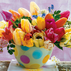 Пазл: Весенний букет